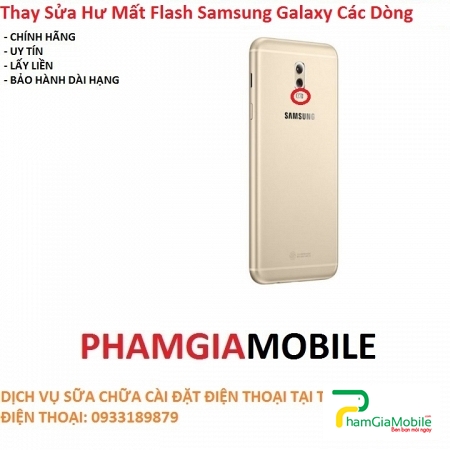 Thay Thế Sửa Chữa Hư Mất Flash Samsung Galaxy C8